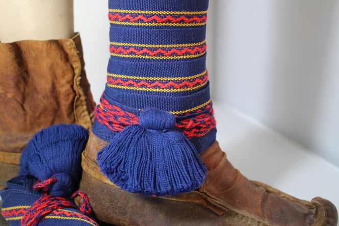 Hovedbilde Nissonolbmo/damebånd - Marine Blå